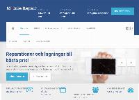 Webbsida från Malmö MobileRepair AB