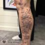 Fineline tattoo i närheten av Sundsvall, Västernorrland