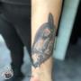 Realism tattoo portrait porträtt tatuering Sweden tatuerare