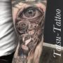 Realism tattoo tatuering Västernorrland tatuerare Tatsu-Tattoo