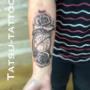Tatuering realism tattoo Sundsvall Västernorrland