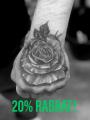-20% rabbat på tatueringar!