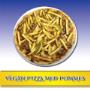 Vegan Pizza med Pommes