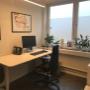 Bild på ett audionomrum på audikas hörselklinik i Linköping där du kan få hjälp att göra hörseltest och prova ut hörapparater