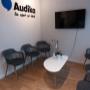 Audikas hörselklinik i Huddinge där du kan få hjälp med rådgivning av hörapparater och boka hörseltest hos legitimerade audionomer