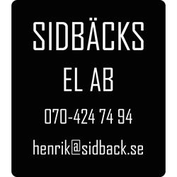 SIDBÄCKS EL AB
