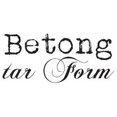 Betong tar form