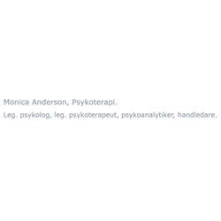 Monica Anderson - Legitimerad Psykolog och Psykoterapeut
