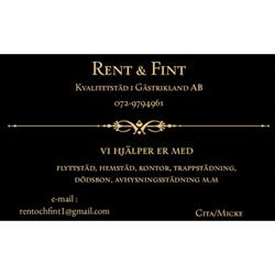 Rent & Fint Kvalitetstäd i Gästrikland AB