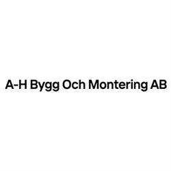A-H Bygg Och Montering AB