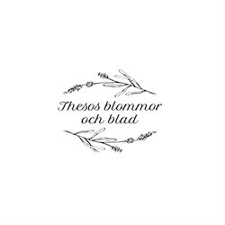 Thesos blommor och blad